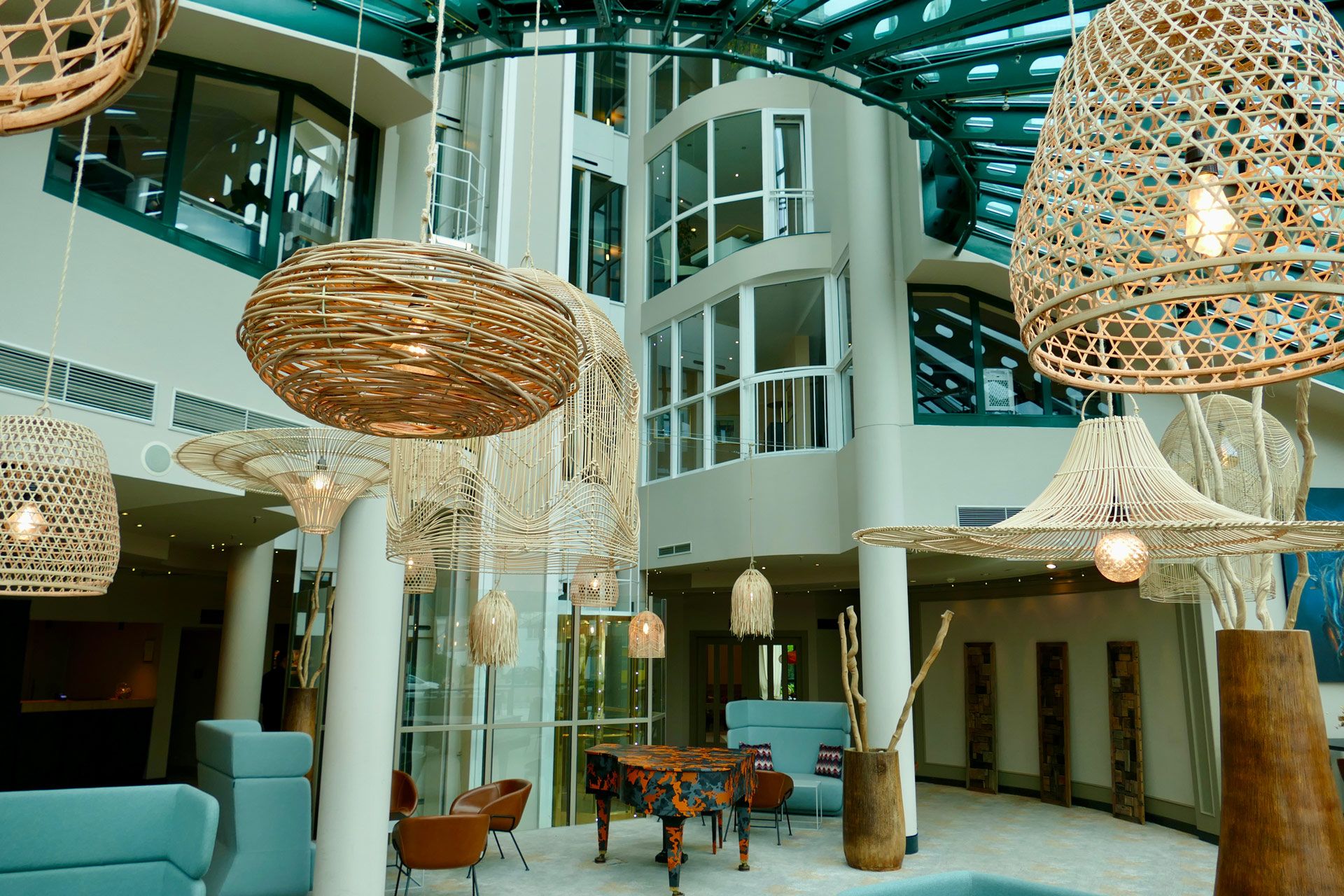 Lobby - Hotel Amadeus in Frankfurt
